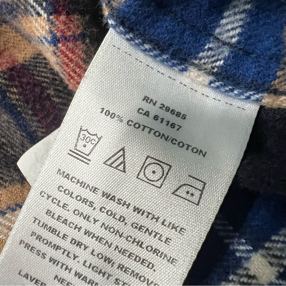 Pendleton Burnside Plaid Flannel Button Down Shir… - image 5